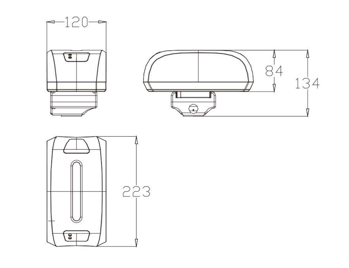 Haibao No.1 E-bike battery-Size