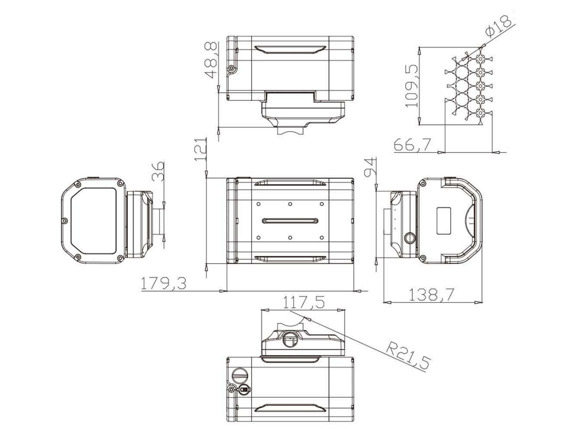 Jenny bag No.2 E-bike battery-Size