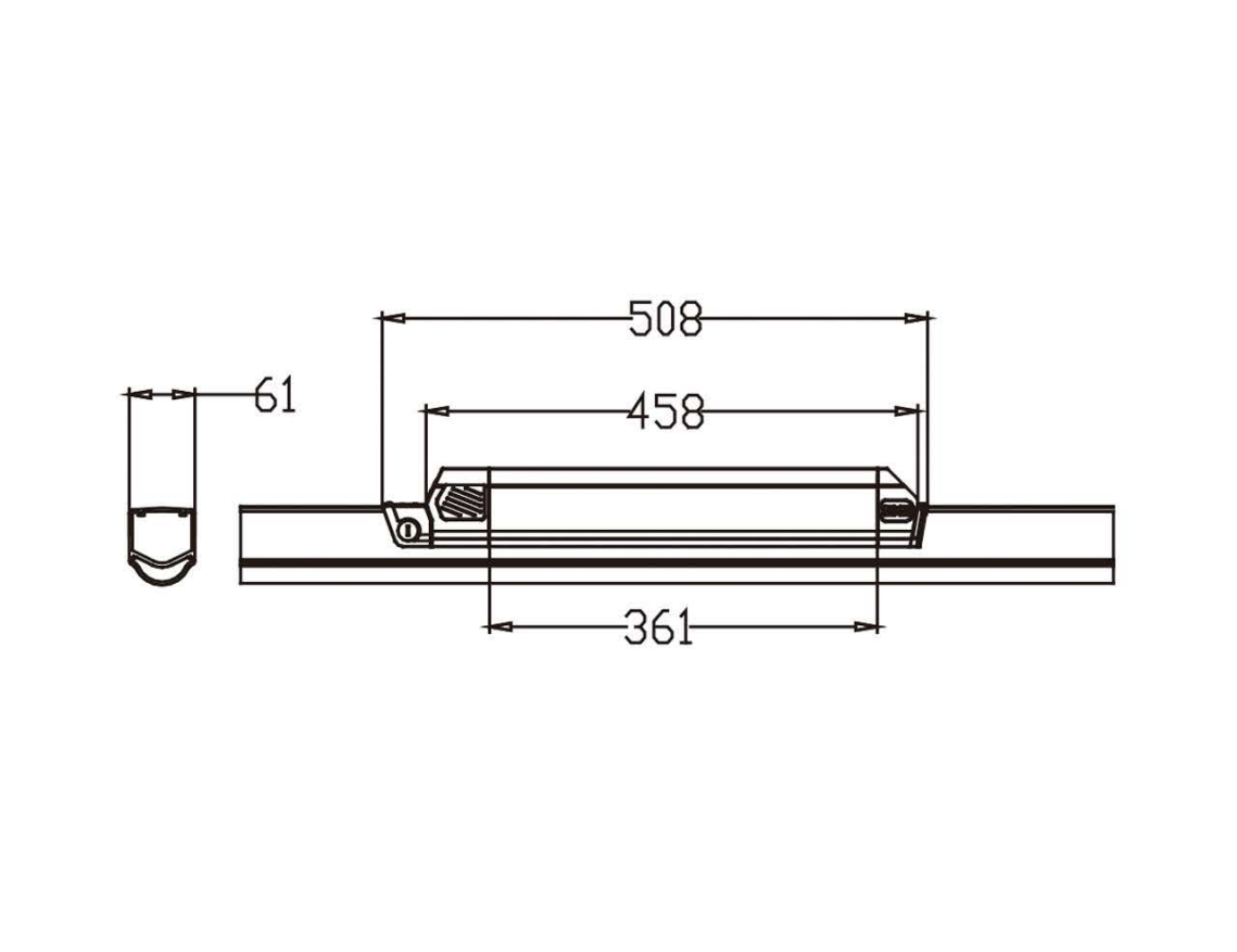 Sunlight N0.2 E-bike battery-Size